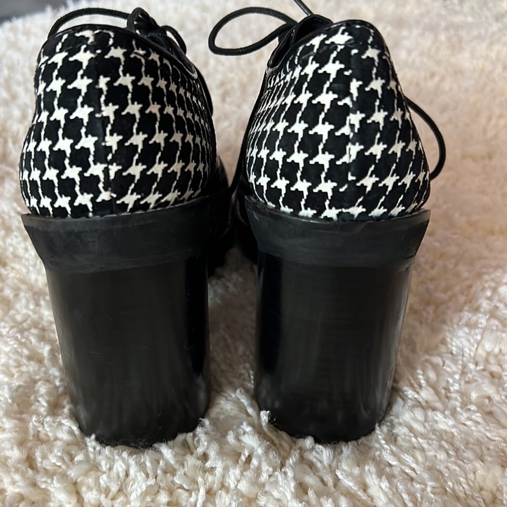 Jeffrey Campbell houndstooth platform loafer - Picture 5 of 6